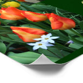 Bloemen "Overweeg de leugens van het veld" poster (Hoek)