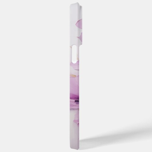 Bloemen Paarse Roze Poppy Flower Abstract Case-Mate iPhone Case (Achterkant / Rechts)