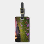 Bloemen | Paarse wilde bloemen Colorado Bagagelabel (Voorkant verticaal)