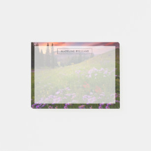 Bloemen   Paarse wilde bloemen Colorado Post-it® Notes