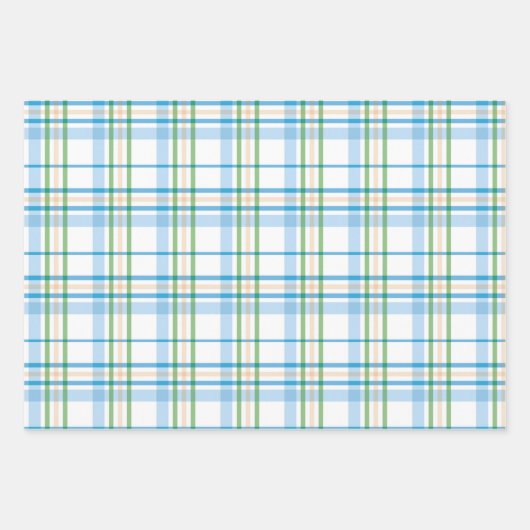 Bloemen Paasei & Wortelen Inpakpapier Vel (Voorkant 3)