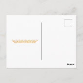 Bloemen Pascha Briefkaart (Achterkant)