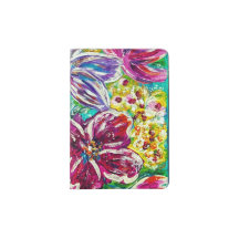 Bloemen Paspoort Houder