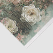 Bloemen  Pastel Rozen Pioenrozen Decoupage Tissuepapier (Detail)