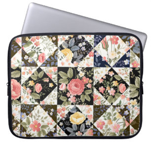 Bloemen Patchwork: Mix Laptop Sleeve