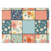  Bloemen Patchwork Patchwork Patroon (6) Tafelkleed (Voorkant (Horizontaal))