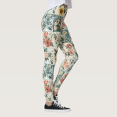 Bloemen Patchwork Style Design Leggings (Rechts)