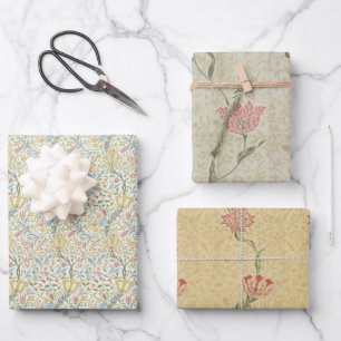 Bloemen Patronen Bloemig Vintage Morris Flora Trai Inpakpapier Vel