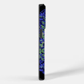 Bloemen patroon 08.b Zwart BG Case-Mate iPhone Case (Achterkant / Rechts)
