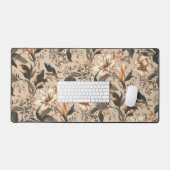  Bloemen Patroon Desk Mat (Keyboard & Muis)