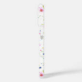 Bloemen Patroon iPhone Case (Achterkant / Links)