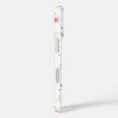 Bloemen Patroon iPhone Case (Achterkant / Rechts)