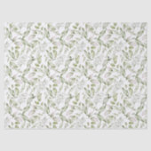 Bloemen Peaceful Green Leaves Decoupage Tissuepapier (Voorkant)