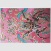  Bloemen Peacock Spider Decoupage Tissuepapier (Voorkant)