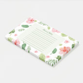 Bloemen Persoonlijke notities Post-it® Notes (Schuin)