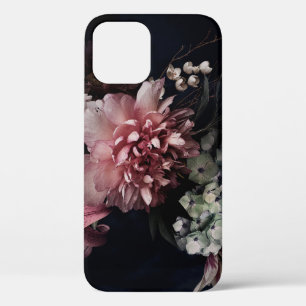 bloemen. pinda's, tulpen, lily, hydrangea iPhone 12 hoesje