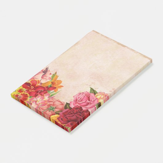  bloemen Post-it® notes 4 x 6 (Schuin)