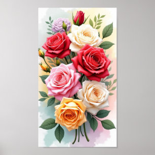 Bloemen Poster