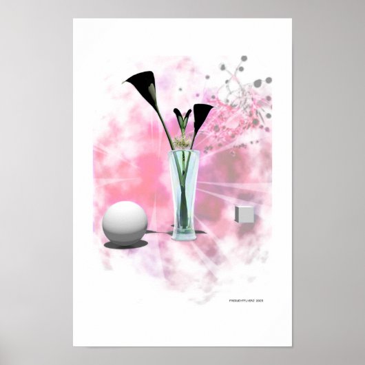 Bloemen Poster (Voorkant)
