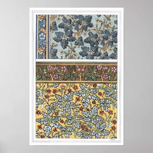  bloemen poster (Voorkant)