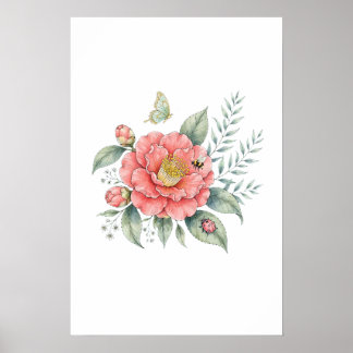 bloemen poster