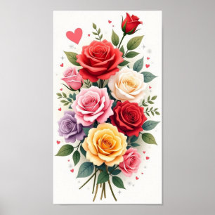 Bloemen Poster
