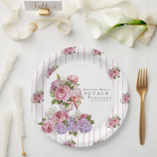 Bloemen & Prosecco Bloemstuk Papieren Bordje