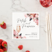 Bloemen & Prosecco Bruidsfeest Servet (Insitu)