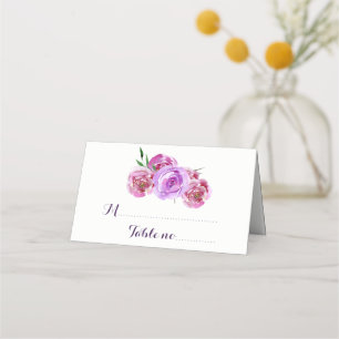 Bloemen pruim blush violet boeket bruiloft gast