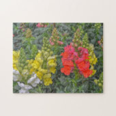 Bloemen puzzel Snapdragon kleurrijke puzzel Legpuzzel (Horizontaal)
