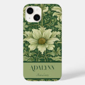 Bloemen Retirement Gifts voor Moeder Groen Case-Mate iPhone Case (Achterkant)