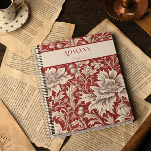  Bloemen Retirement Gifts voor Moeder Rood Notitieboek