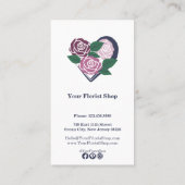 Bloemen Rewards  Bloemist Loyaliteit Kaart (Achterkant)