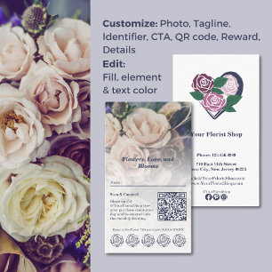 Bloemen Rewards  Bloemist Loyaliteit Kaart