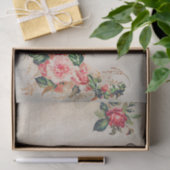  bloemen Roos bloesems Tissuepapier (Geschenk)