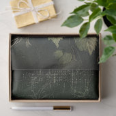 Bloemen Roos Groen Decoupage Tissuepapier (Geschenk)