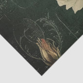 Bloemen Roos Groen Decoupage Tissuepapier (Detail)