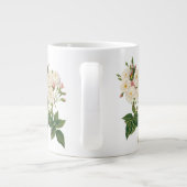  bloemen Roos van het Blush Noisette Jumbo Mok (Achterkant)