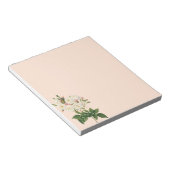  bloemen Roos van het Blush Noisette Notitieblok (Schuin)