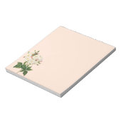  bloemen Roos van het Blush Noisette Notitieblok (Gedraaid)