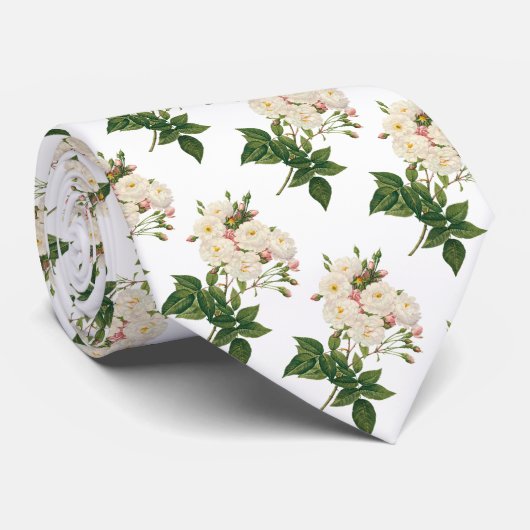 bloemen Roos van het Blush Noisette Stropdas (Opgerold)