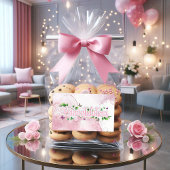 Bloemen Roze Felicitaties Stickers