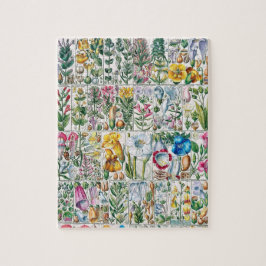 bloemen Roze Natuur Unieke vun Art Legpuzzel