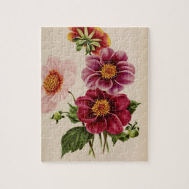 bloemen Roze Natuur Unieke vun Art Legpuzzel