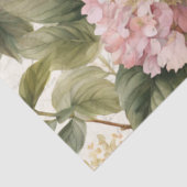 Bloemen  Roze Pioen Hydrangea Decoupage Tissuepapier (Detail)