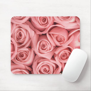 Bloemen Roze rozen Muismat
