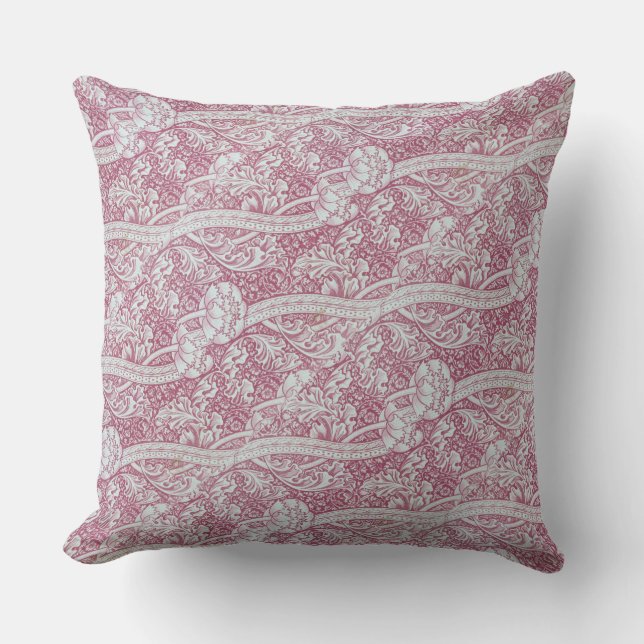  Bloemen Roze Wit John Henry Dearl Kussen (Voorkant)