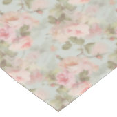 Bloemen, rozen, roze rozen tafelkleed (Gekanteld)