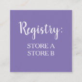 Bloemen Rozen Vrijgezellenfeest Trouwtaart Informatiekaartje (Achterkant)