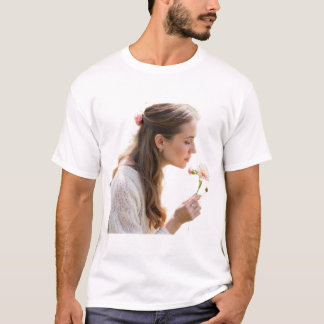 bloemen ruiken t-shirt